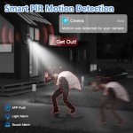 BEENOCAM Solar Security Cameras Wireless Outdoor,2K Solar WiFi Cameras for Home Security,Battery Powered 360°PTZ Security Camera with Color Night Vision,PIR Motion Detection,2-Way Audio,2.4Ghz