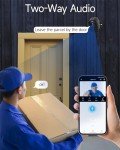 ELECCTV Security Cameras Wireless Outdoor 4pack, 2K Battery Powered Camera for Home Security with IP65, SD/Free Cloud Storage, No Monthly Fee, AI Motion Detection, Color Night Vision, 2-Way Audio