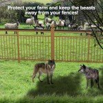 Anti Climb Fence Spikes Stainless Steel,Intruder Deterrent Wall Spikes, Animal and Bird Repellent Security Spikes for Outdoor Walls, Garden Fences, Roofs, Durable Home Security 6PCS（94.4 in ）