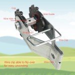 Cog Style Wire Strainer Tensioner Pack of 10 for Electric Fence, Breaking Strength Exceeds 5 kN (509 kgf), Inline Ratchet Wire Tightener Stretcher for Backyard & Orchard Trellising, 2 Years Warranty