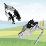 Cog Style Wire Strainer Tensioner Pack of 10 for Electric Fence, Breaking Strength Exceeds 5 kN (509 kgf), Inline Ratchet Wire Tightener Stretcher for Backyard & Orchard Trellising, 2 Years Warranty