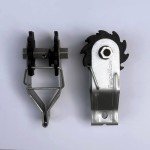Cog Style Wire Strainer Tensioner Pack of 10 for Electric Fence, Breaking Strength Exceeds 5 kN (509 kgf), Inline Ratchet Wire Tightener Stretcher for Backyard & Orchard Trellising, 2 Years Warranty