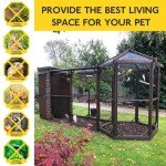 Landonpat Hardware Cloth PVC Black Vinyl Coating Mesh Chicken Wire Mesh, Wire Fence Mesh Roll, Garden Fencing, Chicken Coop, Pet Enclosures or Vegetables Garden Fence (50FT×48IN×1/4IN)
