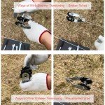 Cog Style Wire Strainer Tensioner Pack of 10 for Electric Fence, Breaking Strength Exceeds 5 kN (509 kgf), Inline Ratchet Wire Tightener Stretcher for Backyard & Orchard Trellising, 2 Years Warranty