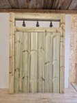 Wooden Garden Gate Pedestrian Gate Wooden Pressure Treated 4ft 120cm,wooden garden gate, garden gates wooden, garden gates wooden tongue and groove, (120cm High x 105cm Wide x 5cm deep)
