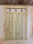 Wooden Garden Gate Pedestrian Gate Wooden Pressure Treated 4ft 120cm,wooden garden gate, garden gates wooden, garden gates wooden tongue and groove, (120cm High x 105cm Wide x 5cm deep)