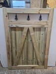 Wooden Garden Gate Pedestrian Gate Wooden Pressure Treated 4ft 120cm,wooden garden gate, garden gates wooden, garden gates wooden tongue and groove, (120cm High x 105cm Wide x 5cm deep)