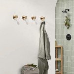 Luxe Hold No-Drill Hooks - 2024 Upgraded Suction Cup Hooks Stainless Steel Waterproof Suction Cup Hooks for Shower/Bathroom/Hanging Towels/Mounting on Glass Shower Doors/Tile/Mirrors (1, Black)
