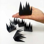 Deterrent Fence Wall Spikes with Screws Security Fence Spikes Metal Outdoor Anti Climb Spike Repellent Thief Cat Bird Deterrent Spikes for Railing Roof Home Security