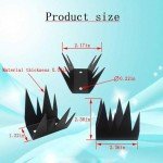 Deterrent Fence Wall Spikes with Screws Security Fence Spikes Metal Outdoor Anti Climb Spike Repellent Thief Cat Bird Deterrent Spikes for Railing Roof Home Security