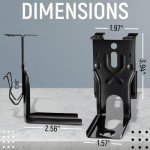 2 Pcs Garage Door Opener Sensor Brackets, 41A5034 Safety Sensor Kit Brackets, Door Sensor for Garage Door Replacement