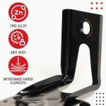 2 Pcs Garage Door Opener Sensor Brackets, 41A5034 Safety Sensor Kit Brackets, Door Sensor for Garage Door Replacement
