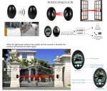 AG0-20 Infrared Beam Sensor: Photoelectric Motion Detector for Automatic Gate & Garage Door Openers, Security Systems, Outdoor Use