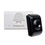 Driveway Alarm- USA Engineered IP65 Commercial Grade 433MHZ, 3/4 Mile Range Driveway Sensor, Wireless Outdoor Weatherproof Motion Sensor & Adjustable Detection- 90dB 12 Tune Wireless Driveway Monitor