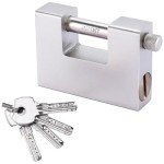 RealPlus Shipping Container Padlock 94mm Heavy Duty Lock for Storage Unit, Gate, Motorbike, Shed & Garage