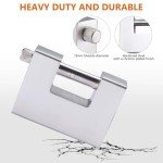 RealPlus Shipping Container Padlock 94mm Heavy Duty Lock for Storage Unit Gate Motorbike Shed & Garage, 2 Pack (Keyed Alike)