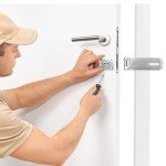 Padlock Hasp and Staple 2 Sets Shed Lock Shed Door Lock with Screwdriver Hasp Lock Latch Lock for Bedroom Garden Shed Garage Cabinet Door