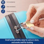 Yaocom 24 Pcs Solid Brass Keyed Padlock, Small Padlock with Keys, Yellow Gym Lock, Strong Pad Locks with Same Key for Luggage Toolbox (25mm)