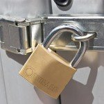 THIRARD Type-1 Brass Padlock - Reinforced Pin Mechanism - Heavy-Duty Weatherproof Lock for Sheds, Lockers, Gates, and More - Keyed Alike - Single Pack