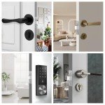 4 Pack 45mm Tubular Latch Door Latches for Internal Door Tubular Mortice Latches with Polished Plate Screws Polished Silent Door Latch Compatible with Various Door Lock Handles