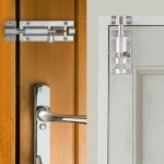 DOETYD Door Lock with Bolt 3 Inch Stainless Latches Slide Door Lock with Screws for Shed Garden Bathroom Garage