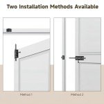 Door Window Bolt Latch Heavy Duty Sliding Gate Latch Bolt 304 Stainless Steel Slide Door Lock Buckle for Internal Door Shed Bathroom Toilet Shed(160mm Black)