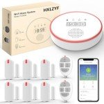 Smart Home Alarm System with Sensors & APP Control