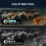 Tefrio Cellular Security Camera with Built-in 4G SIM Card