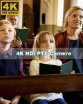 FoMaKo 4K NDI Camera 60FPS 20X Optical Zoom, AI Auto-Tracking NDI PTZ Camera, USB3.0 3G-SDI HDMI 4K PTZ Camera for Church Worship Education Conference Events, 4K HDR Camera (K820N NDI Camera Black)