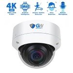 GW Security 8 Channel 4K NVR 8MP AI Human Detection Starlight Color Night Vision Security Camera System with 6 UHD 4K 2160P PoE Microphone Outdoor/Indoor Weatherproof