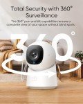 eufy Security Indoor Cam C220 Home Security Camera, 2K Resolution with 360° Pan & Tilt, Plug-in Security Camera, Only Support 2.4GHz Wi-Fi,