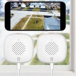Girafit 3MP 2K Window Camera, 2.4GHz 5GHz WiFi Cameras for Home Security, 2 Pack with ChroMax Al Color Night Vision, Person and Motion Detection, 24/7 Recording,