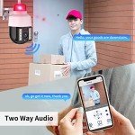 N_EYE Outdoor 5G WiFi Security Cameras,8MP/4K 360 Degree Dome Surveillance Cameras,5X Zoom, 2-Way Audio Security PTZ Camera, IP66 Waterproof Outdoor Camera,Cloud Storage/Support SD Card