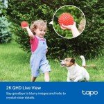 Tapo C425 KIT(Renewed) 2K 4MP QHD Solar Security Camera, with Rechargeable Battery, Solar Panel for Continuous Power,Indoor&Outdoor, Color Night Vision,AI Detection,Works with Alexa, No Monthly Fee