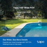 Tapo C425 KIT(Renewed) 2K 4MP QHD Solar Security Camera, with Rechargeable Battery, Solar Panel for Continuous Power,Indoor&Outdoor, Color Night Vision,AI Detection,Works with Alexa, No Monthly Fee