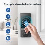 Devo G5 Smart Door Lock, Keyless Entry Door Lock with Doorbell, Built-in WiFi Deadbolt Lock for Front Door,No Hub, App Remote Control, Auto-Lock, IP54 Waterproof, BHMA Grade 3