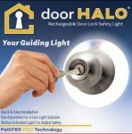 Door Halo: LED Door Keyhole Light