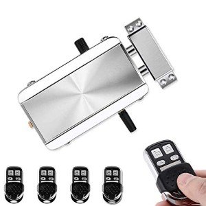 HONUTIGE Electronic Deadbolt Door Lock, Smart Wireless Anti-Theft Home Security Keyless Deadbolt Access Control System with 4 Remote Control