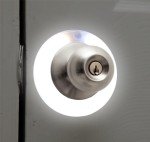Door Halo: LED Door Keyhole Light