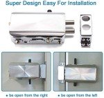 HONUTIGE Electronic Deadbolt Door Lock, Smart Wireless Anti-Theft Home Security Keyless Deadbolt Access Control System with 4 Remote Control