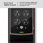 Lockly Secure Plus, RFID Card Smart Lock, Keyless Entry Doory Lock, PIN Genie® Keypad, 3D Biometric Fingerprint Sensor, Auto Lock - Venetian Bronze (PGD728FCVB) - Deadbolt Edition