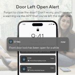 ULTRALOQ Z-Wave Smart Lock, 5 in 1 Keyless Entry Door Lock, Z-Wave Door Lock with Door Sensor, Works with Z-Wave Plus, Home Assistant, Compatible with SmartThings, Hubitat, Ezlo, etc, Deadbolt Lock
