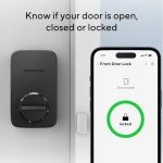 ULTRALOQ Z-Wave Smart Lock, 5 in 1 Keyless Entry Door Lock, Z-Wave Door Lock with Door Sensor, Works with Z-Wave Plus, Home Assistant, Compatible with SmartThings, Hubitat, Ezlo, etc, Deadbolt Lock