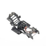 RampCrab Carbon Fiber Chassis Kit for SCX24, 7° Angled Skid, LCG Chassis Kit for Axial SCX24 C10, JLU, Bronco, Deadbolt