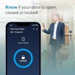 ULTRALOQ Bolt Fingerprint Smart Lock,Built-in WiFi Keyless Entry, Biometric Smart Deadbolt with Door Sensor, Voice Control with Siri/Alexa/Google,Smart Home Automation