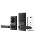 eufy Smart Lever Lock C33, Fingerprint Keyless Door Lock with Handle