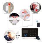 Wireless WiFi GSM Smart Alarm System with Sensors
