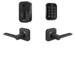Yale Assure Lock 2 Key-Free Touchscreen with Wi-Fi and Valdosta Lever in Black