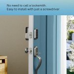 Yale Assure Lock 2 Key-Free Touchscreen with Wi-Fi and Valdosta Lever in Black