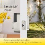 Yale Assure Lock 2 Touch with Wi-Fi and Valdosta Lever- Key-Free in Satin Nickel